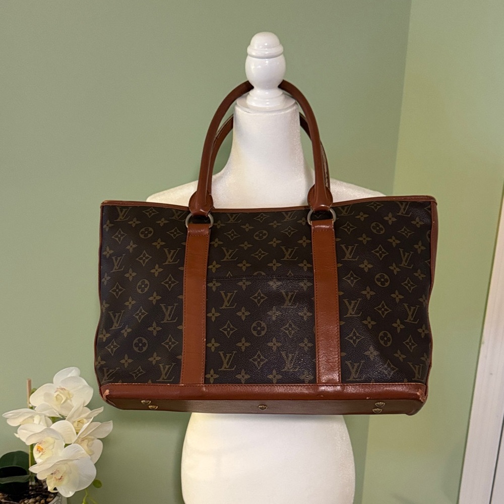 Louis Vuitton Brown Monogram Tote
